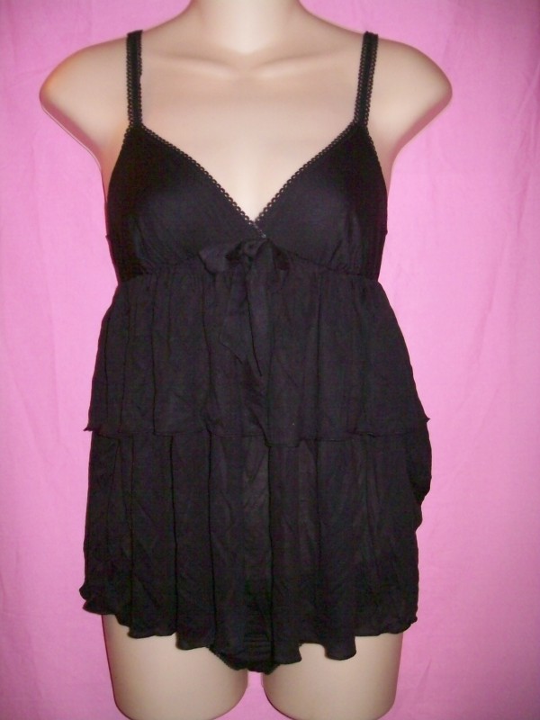 Victoria's Secret Modal Babydoll black