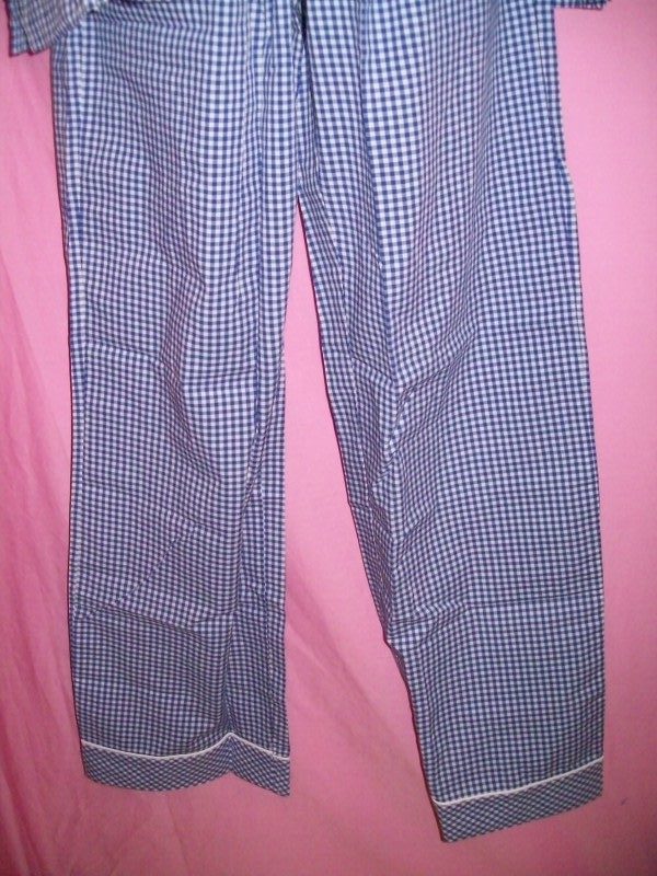 VS Mayfair Sleepwear blue gingham Pants