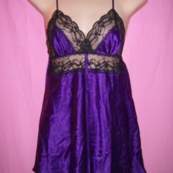 VS_Very_Sexy_Satin_Lace_Babydoll_Purple