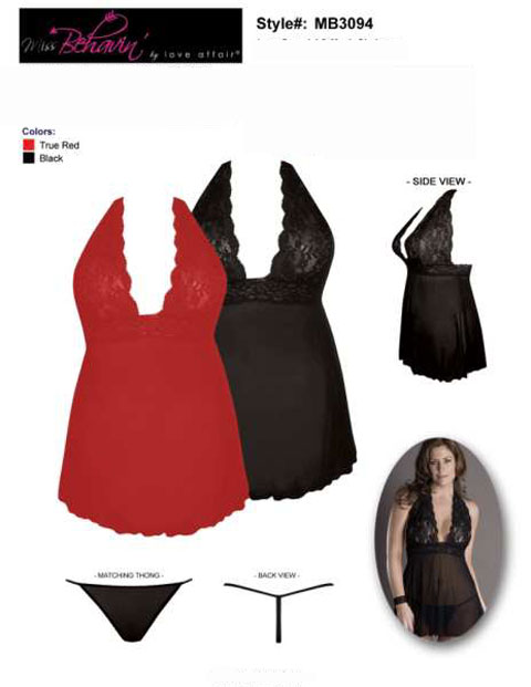 Miss_Behavin_Scandel_Chemise_MB3094red