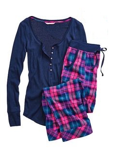 dreamer henley navy pink