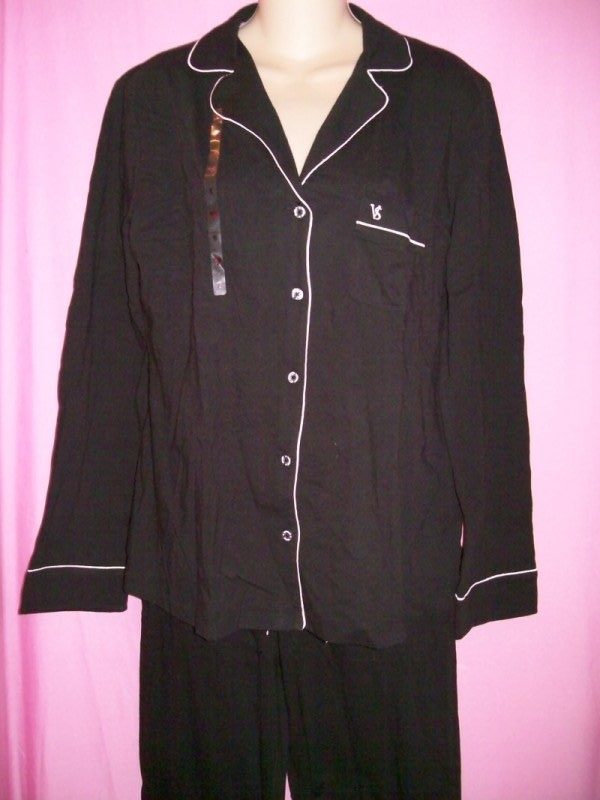 Victorias_Secret_Sleepover_Pajama_Black