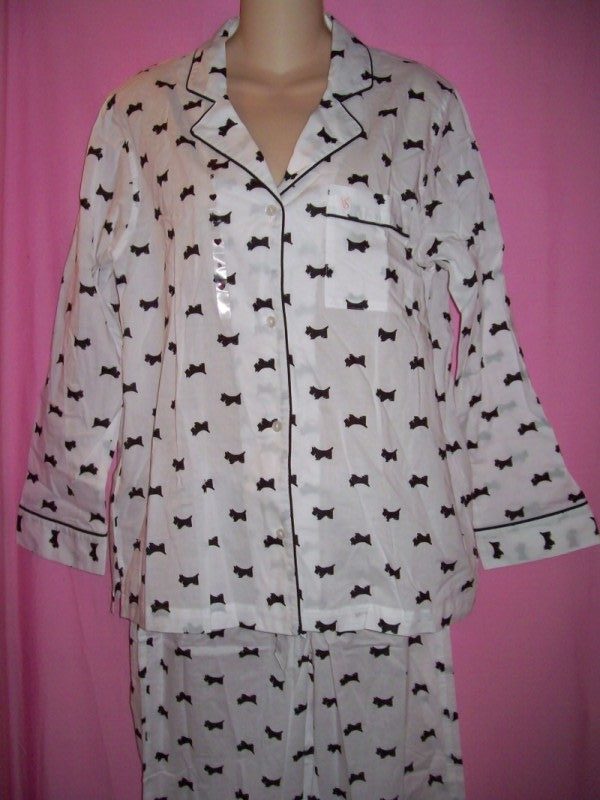 Victorias_Secret_Mayfair_Sleepwear_Pajamas_Scottish_Terrier