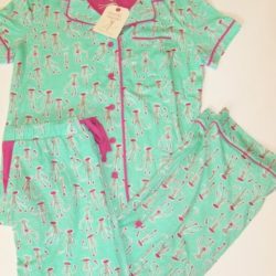 Munki Munki Sock Monkey flannel pajamas
