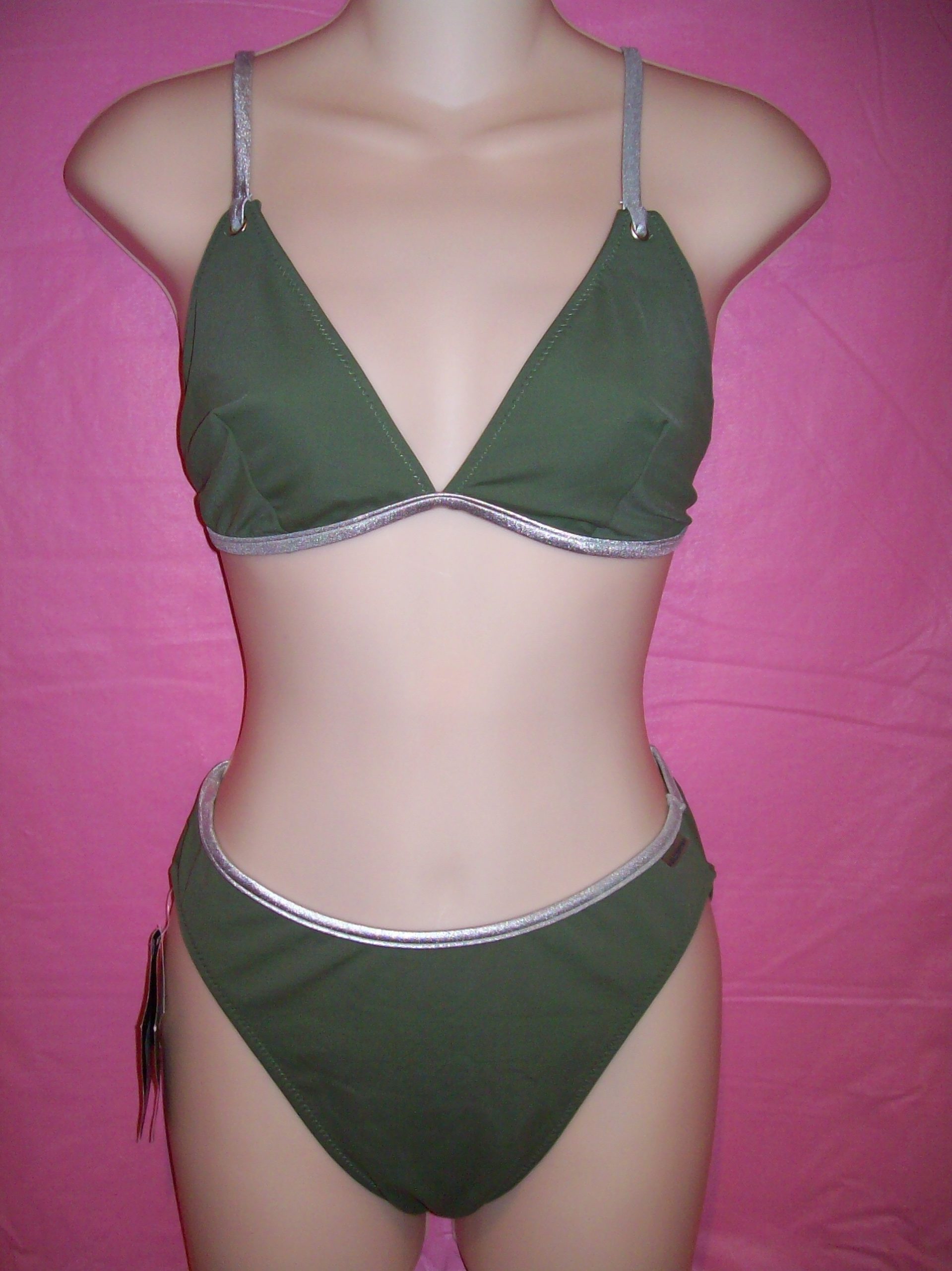 bluepoint swimwear green silver