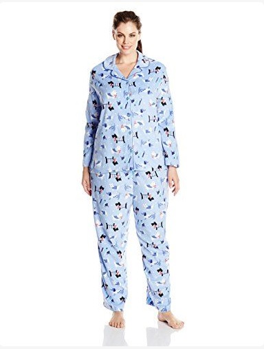 Karen Neuburger dog print pajama